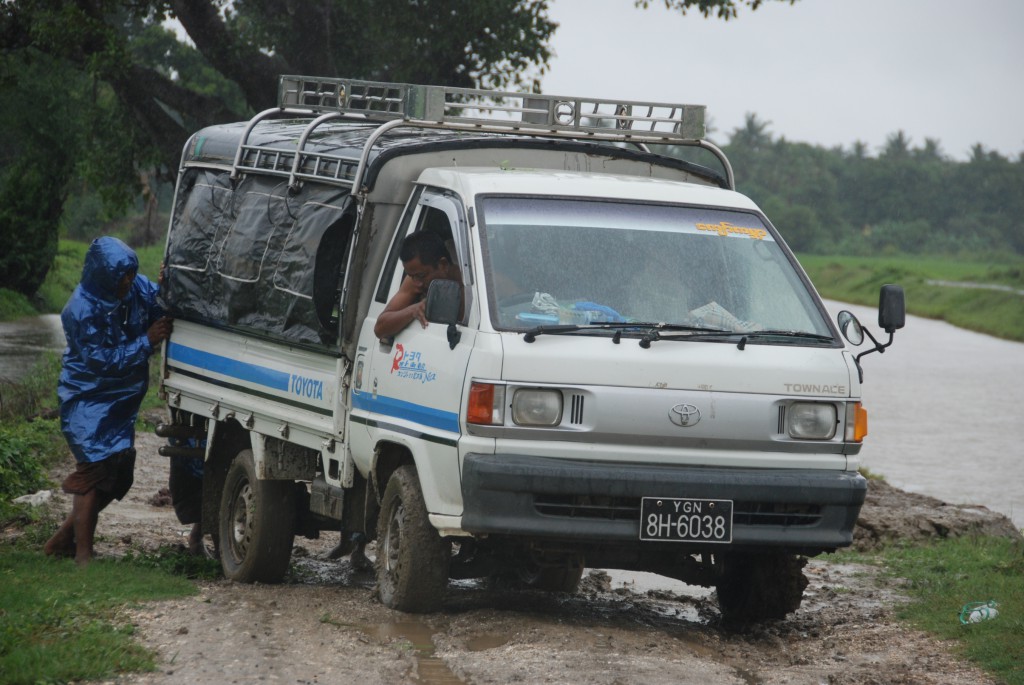 写真５　立ち往生